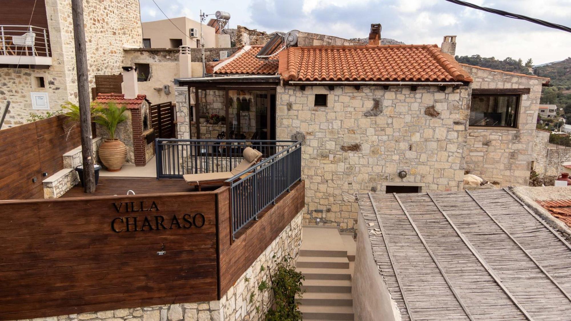 Kharason Villa Charaso Giorgio - Private Pool By Estia المظهر الخارجي الصورة